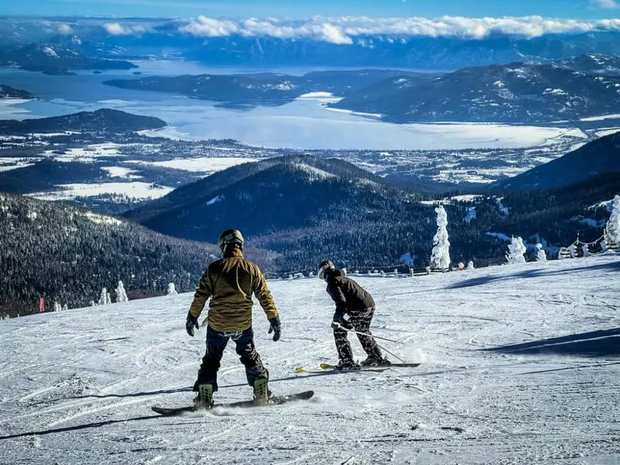 Schweitzer Mountain Resort Sandpoint Idaho skiing